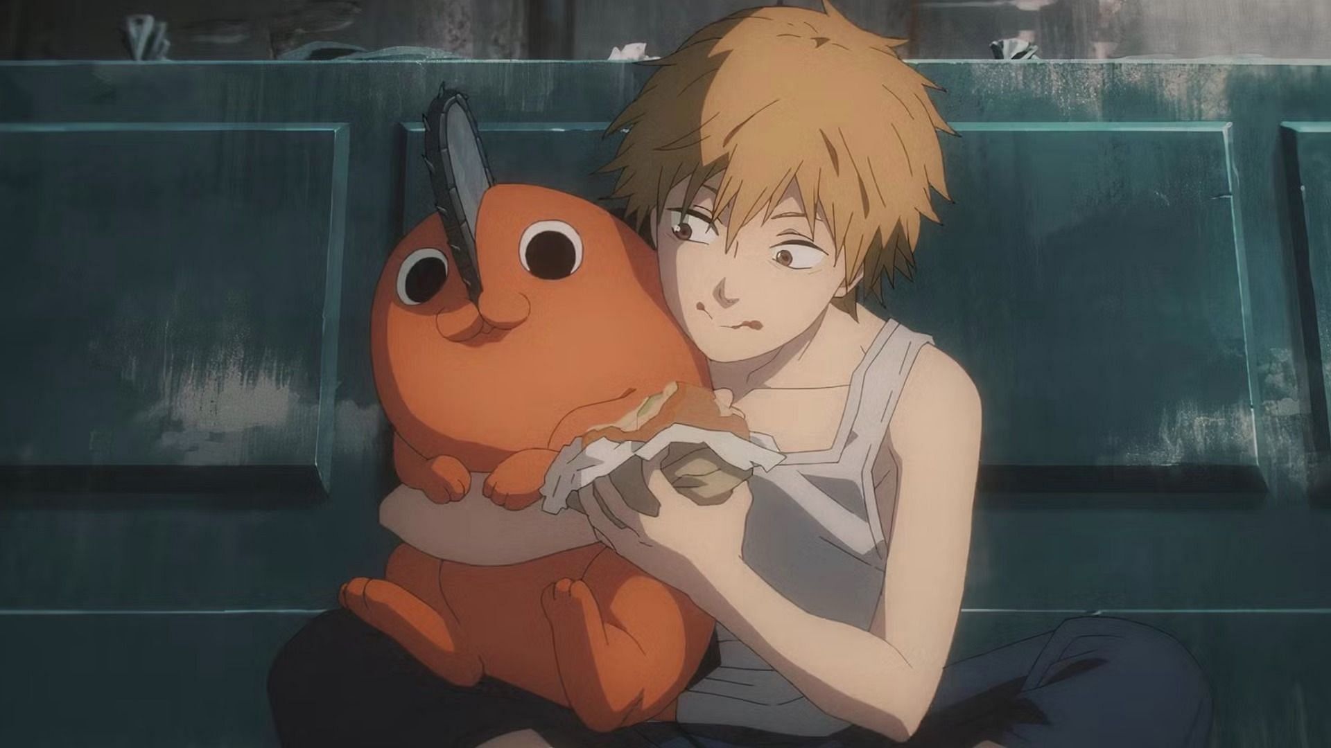 Pochita and Denji (Image via MAPPA)